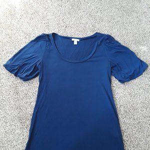 Old Navy, Womens Navy Short Sleeve Top